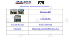 Desktop Screenshot of finneytownpta.org